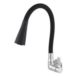 Torneira de Parede para Cozinha 6368 C70 Black Color Duo Le&atilde;o